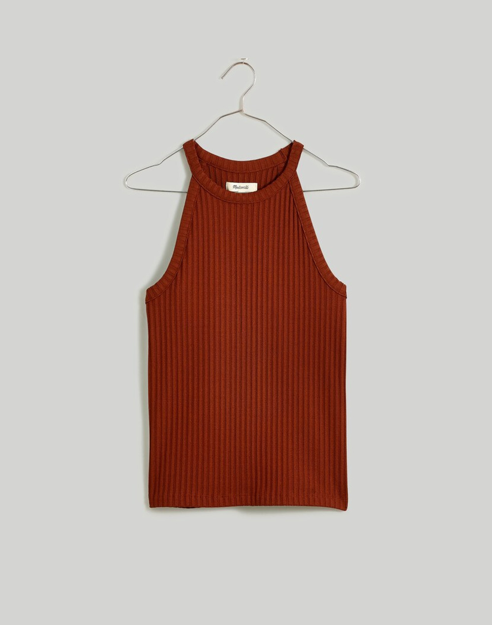 Madewell  Ribbed Cutaway Crewneck Tank XXS